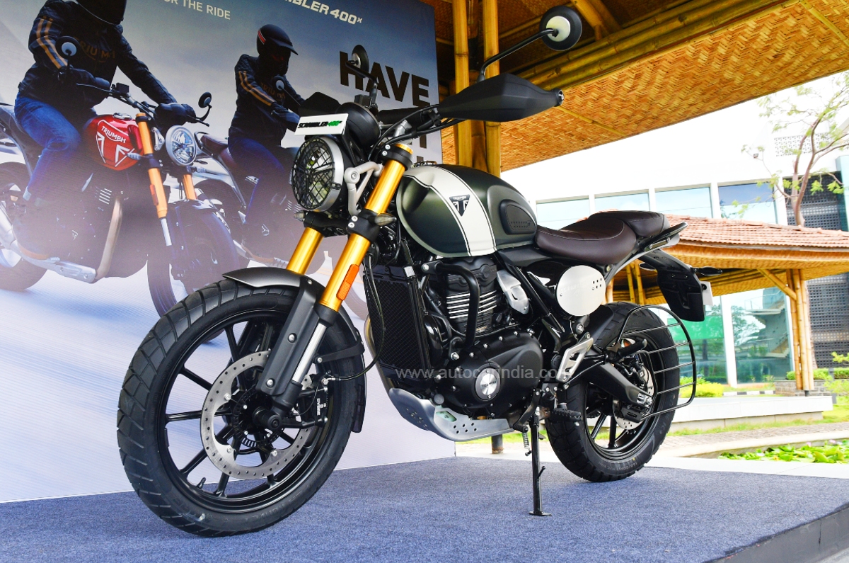 Triumph Scrambler 400 X Price, Features, India Launch Details | Autocar ...